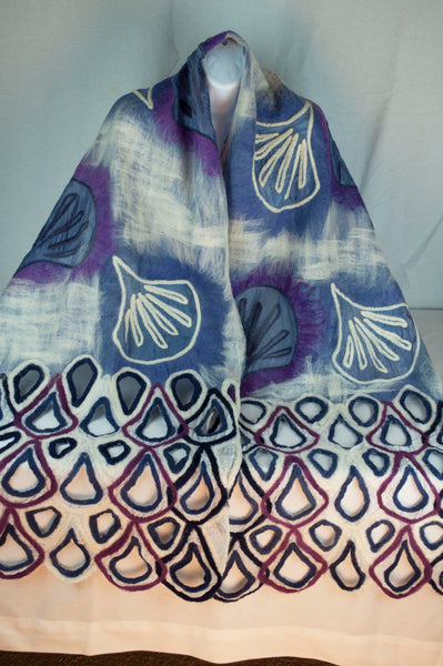 Felt Silk Shawl